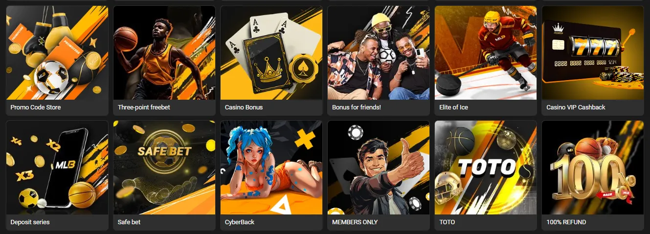 Melbet sports betting options